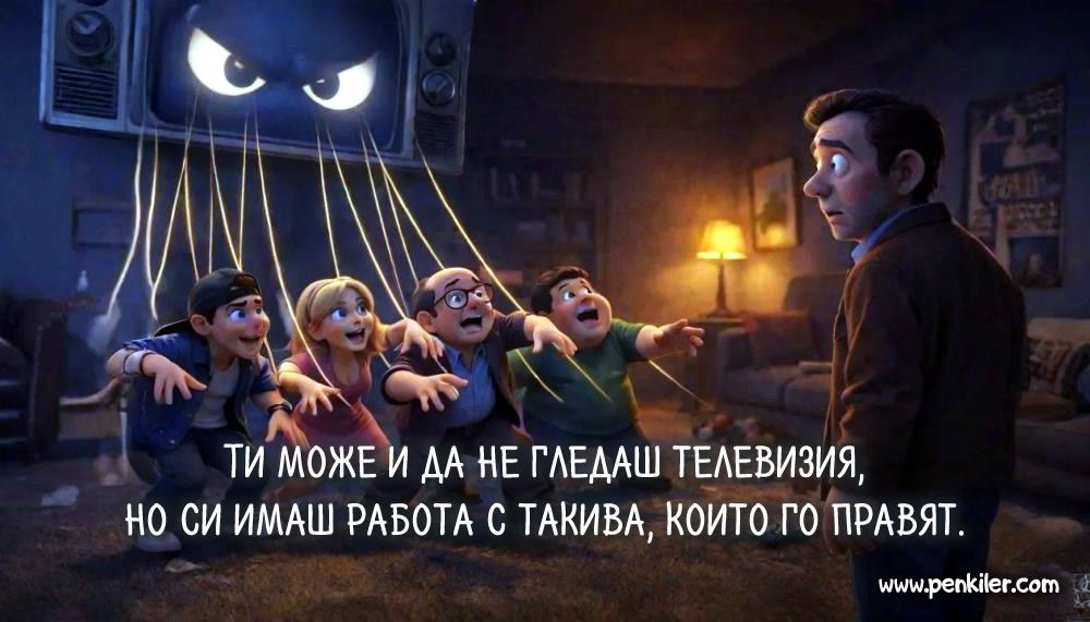 Не гледам телевизия!